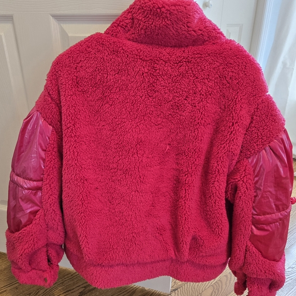 Forever 21 Vibrant Pink Puffer Jacket - Picture 5 of 5